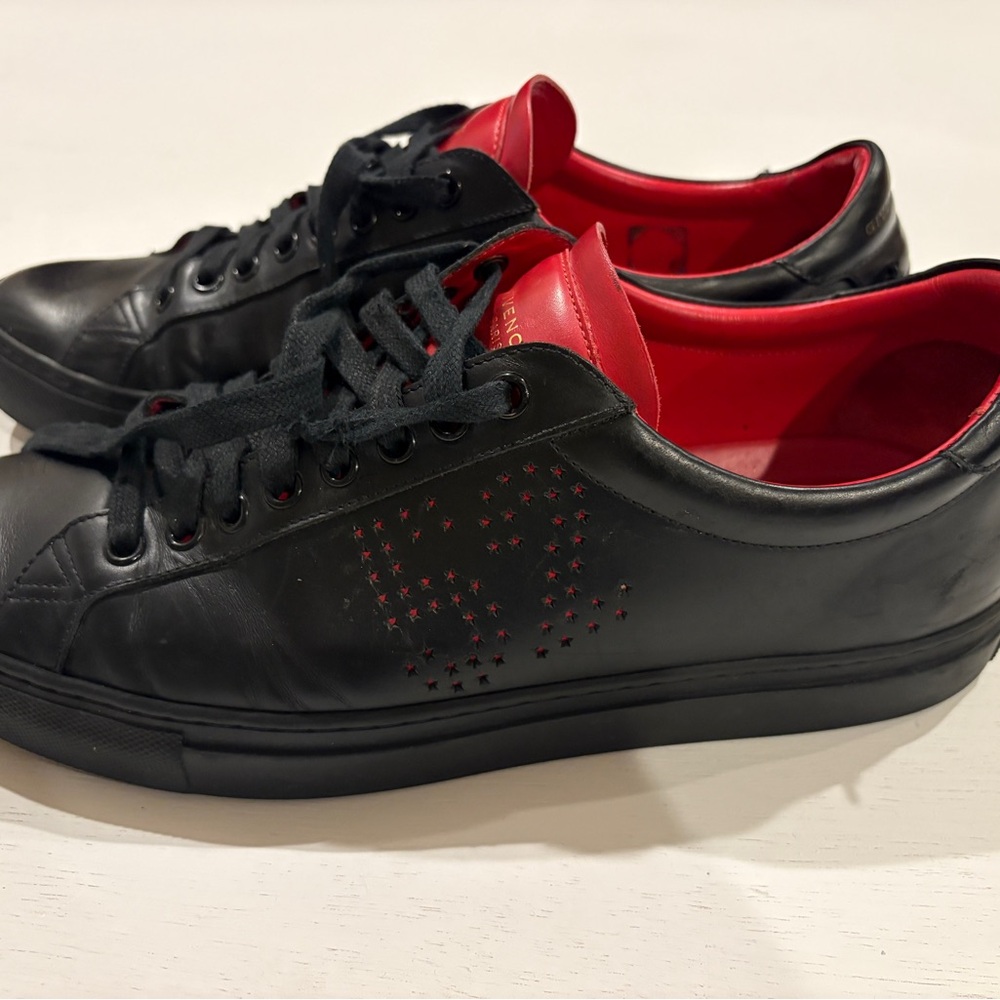 Givenchy Black and Red Men's Sneakers